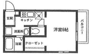 コーポさるいだの物件間取画像